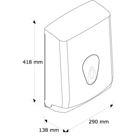 Maxi dispenzer papirnih ubrusa - Image 3