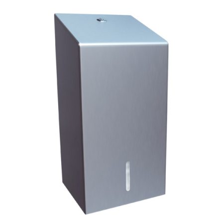 Dispenzer toalet papira u listićima - inox mat