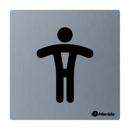 Piktogram-WC muški