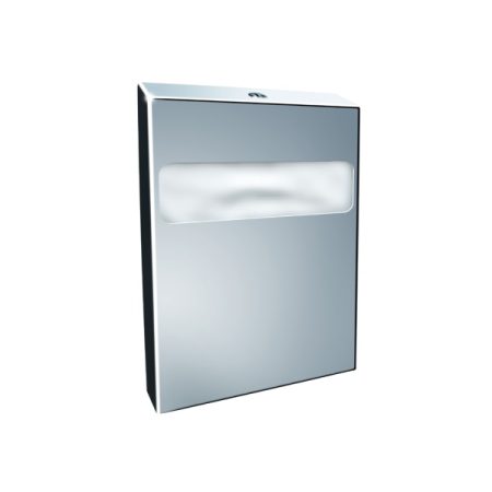 Dispenzer zaštitnih prekrivača za WC dasku - inox sjaj
