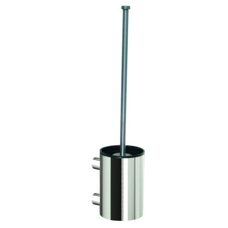 WC četka sa postoljem - inox sjaj